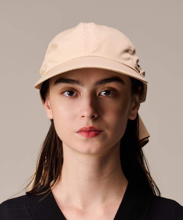 小顔見えドレープマルチウェイキャップ（撥水・UVカット）_sgm26ss-ha04