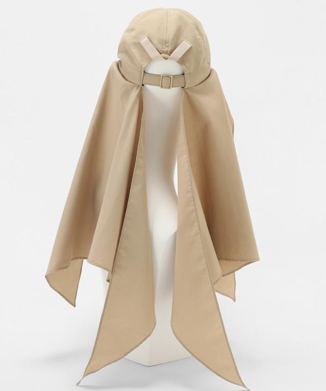 小顔見えドレープマルチウェイキャップ（撥水・UVカット）_sgm26ss-ha04