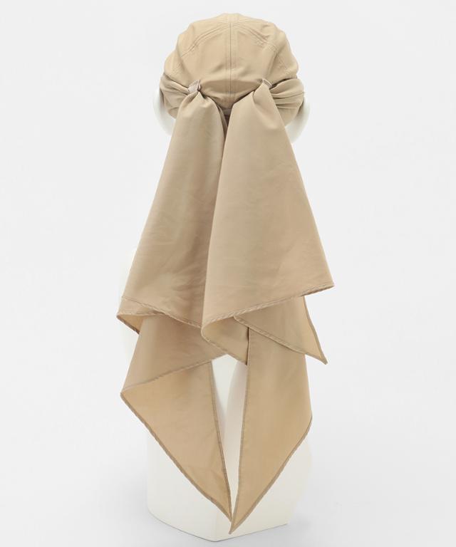 小顔見えドレープマルチウェイキャップ（撥水・UVカット）_sgm26ss-ha04