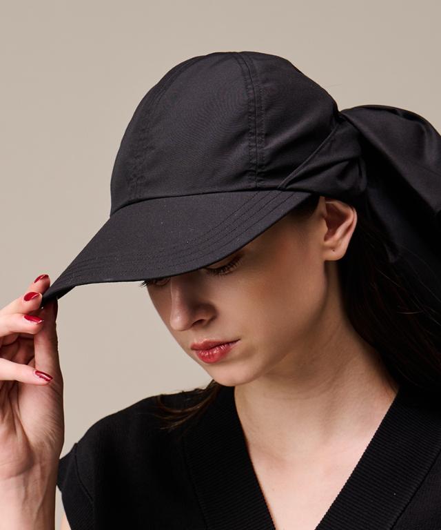 小顔見えドレープマルチウェイキャップ（撥水・UVカット）_sgm26ss-ha04