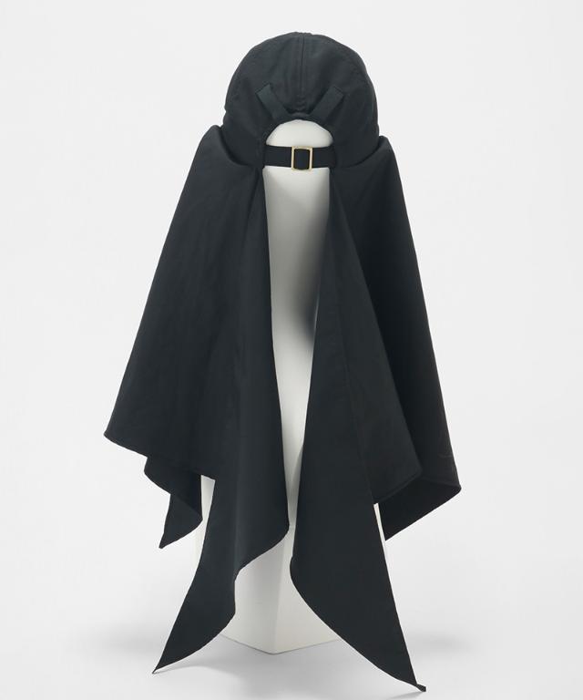 小顔見えドレープマルチウェイキャップ（撥水・UVカット）_sgm26ss-ha04