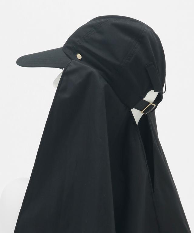小顔見えドレープマルチウェイキャップ（撥水・UVカット）_sgm26ss-ha04