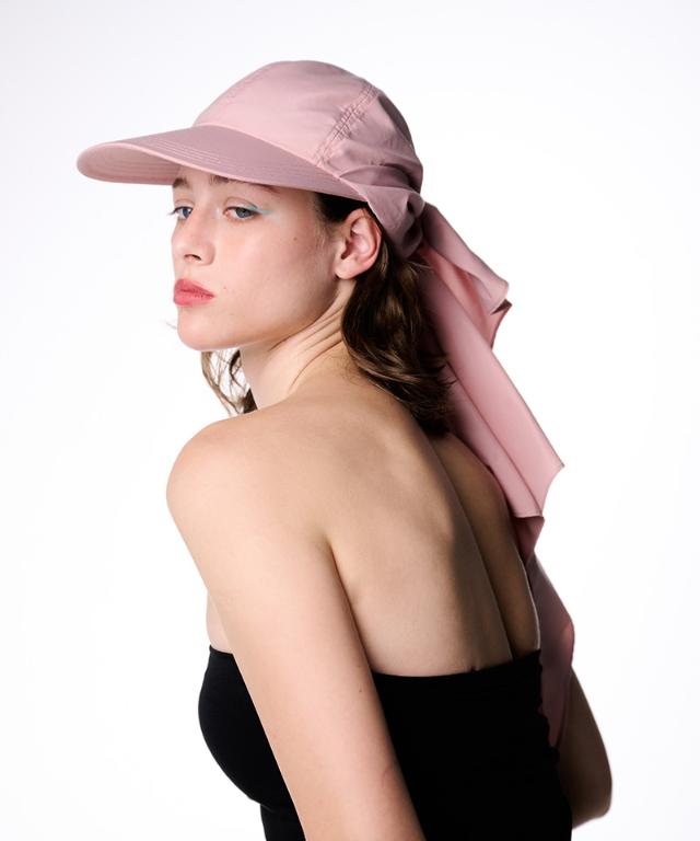 小顔見えドレープマルチウェイキャップ（撥水・UVカット）_sgm26ss-ha04