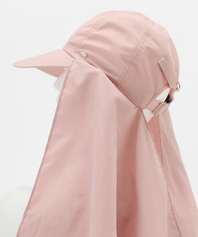 小顔見えドレープマルチウェイキャップ（撥水・UVカット）_sgm26ss-ha04