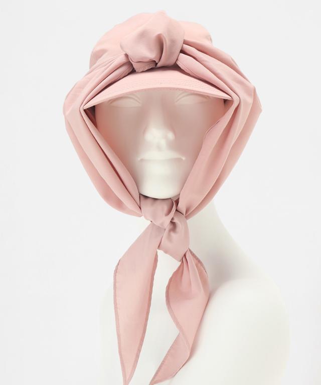 小顔見えドレープマルチウェイキャップ（撥水・UVカット）_sgm26ss-ha04