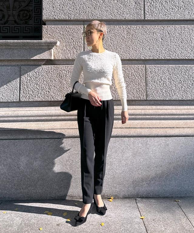 ツイード風コンパクトトップス_sks23aw-tp10b