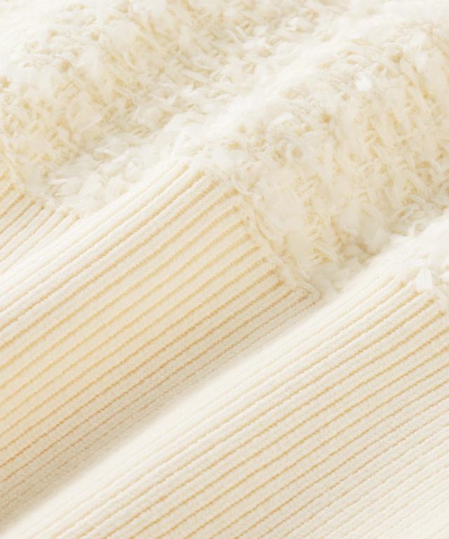 ツイード風コンパクトトップス_sks23aw-tp10b