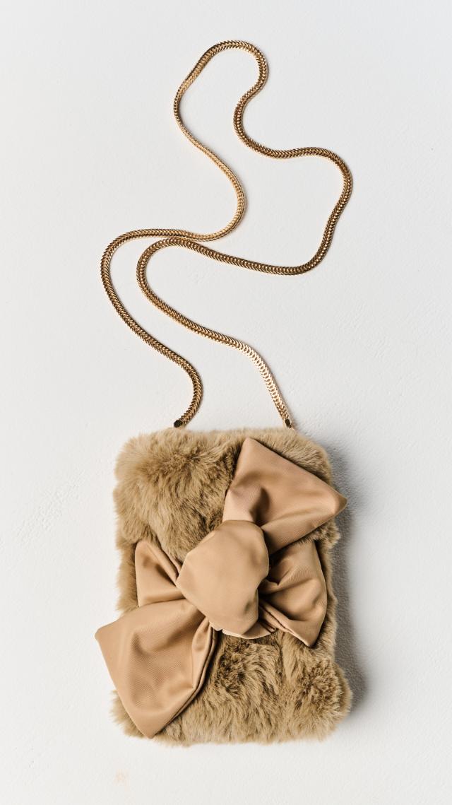 リボンファーminiショルダー