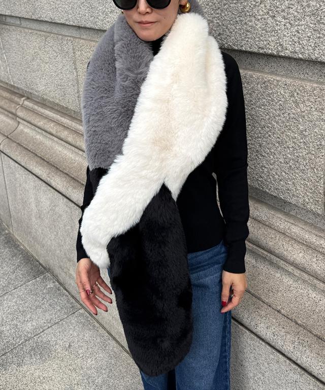 エコファーカラーブロックマフラー_smr25aw-sf13