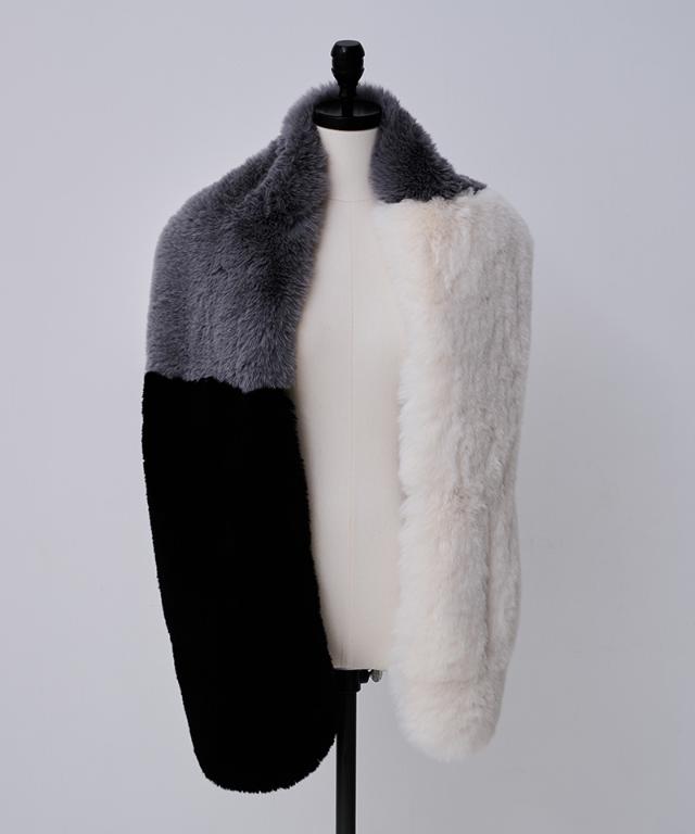 エコファーカラーブロックマフラー_smr25aw-sf13