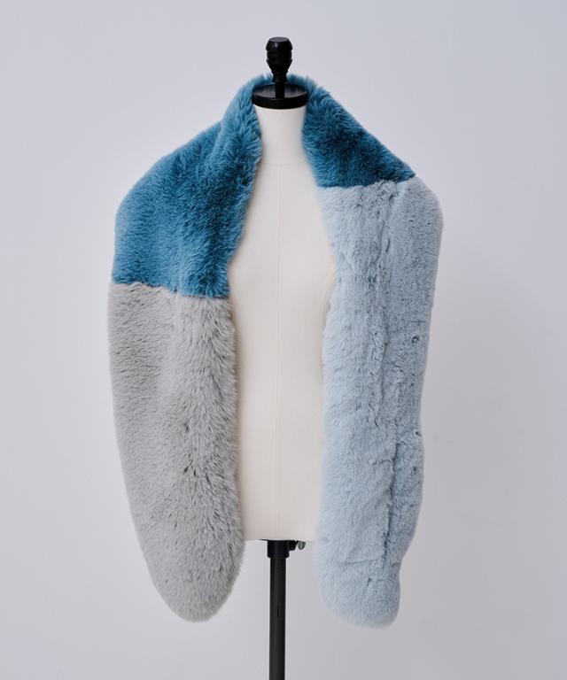 エコファーカラーブロックマフラー_smr25aw-sf13