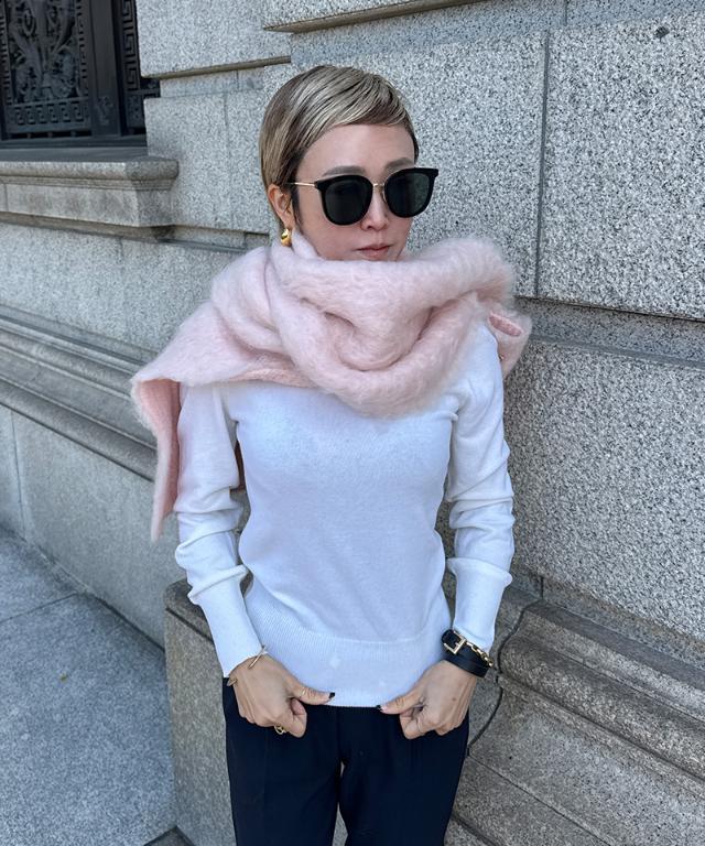 綿あめニットマフラー_smr25aw-sf14