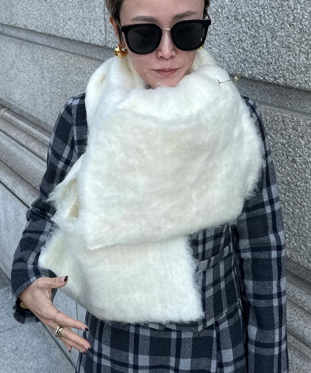 綿あめニットマフラー_smr25aw-sf14