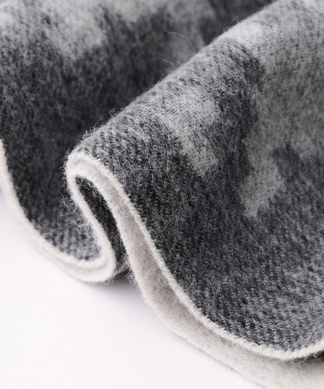 ウール千鳥リバーシブルストール_smr25aw-sf15