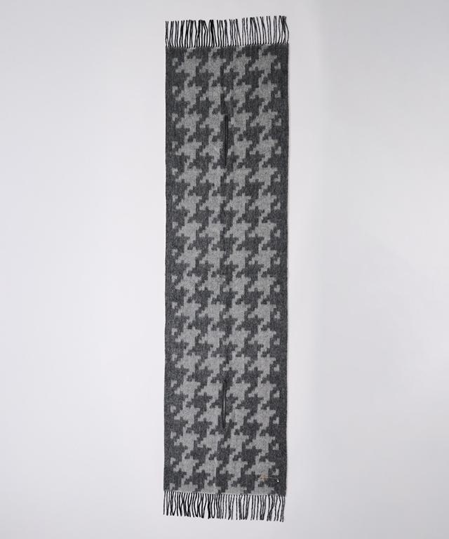 ウール千鳥リバーシブルストール_smr25aw-sf15