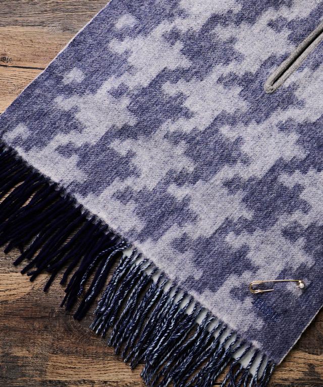 ウール千鳥リバーシブルストール_smr25aw-sf15