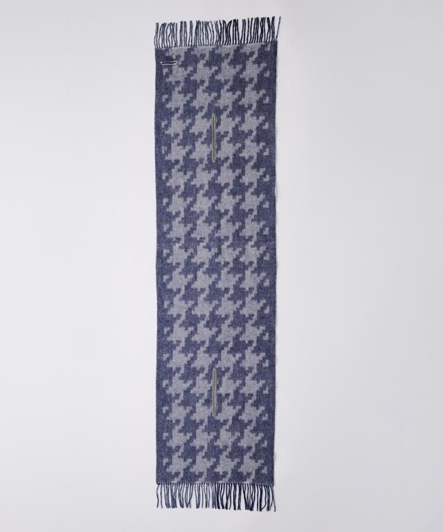 ウール千鳥リバーシブルストール_smr25aw-sf15