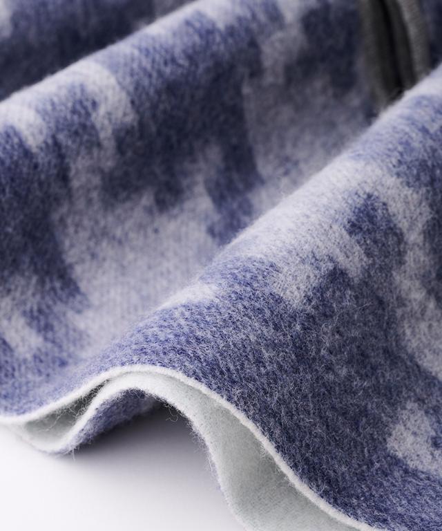 ウール千鳥リバーシブルストール_smr25aw-sf15