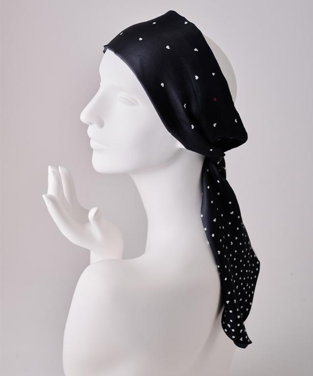 日本製ドットレオパード剣先スカーフ_smr25aw-sf16