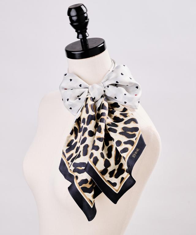 BAREN スカーフハット Leopard-Black レオパード柄 SCARF HAT (M) / Leopard-Black – BAREN（バレン）