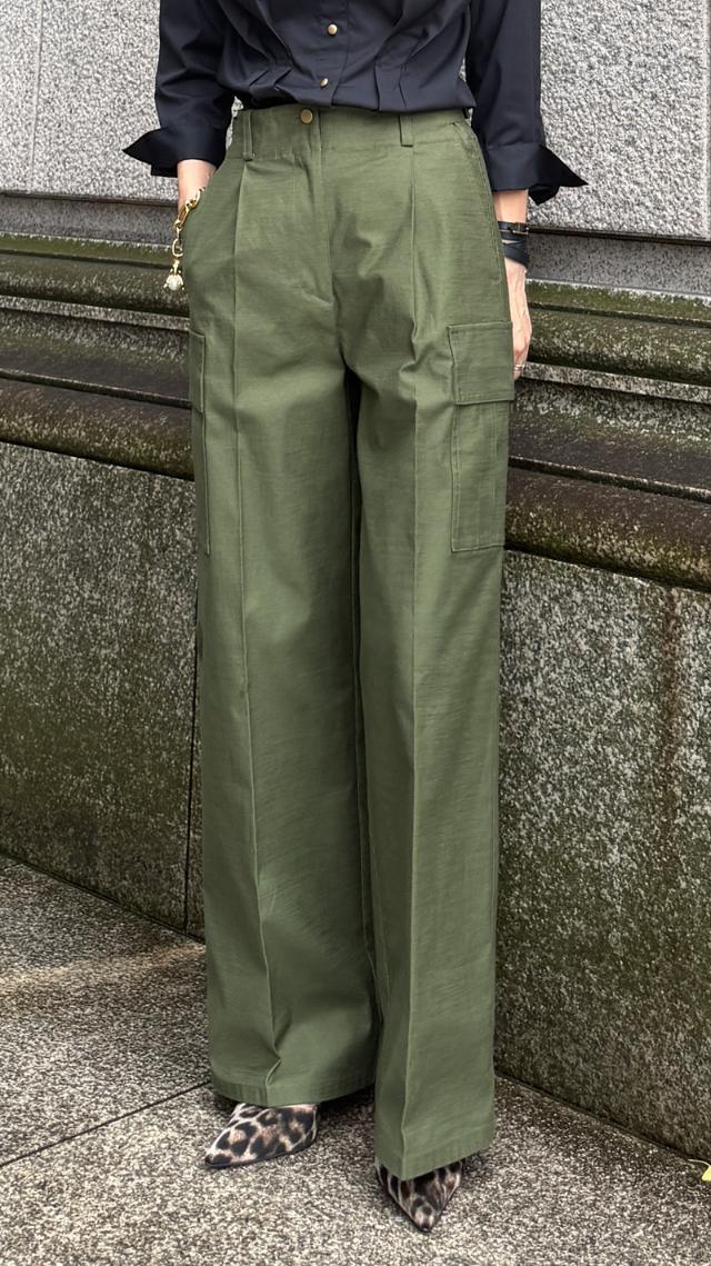 JENNE美脚カーゴパンツ