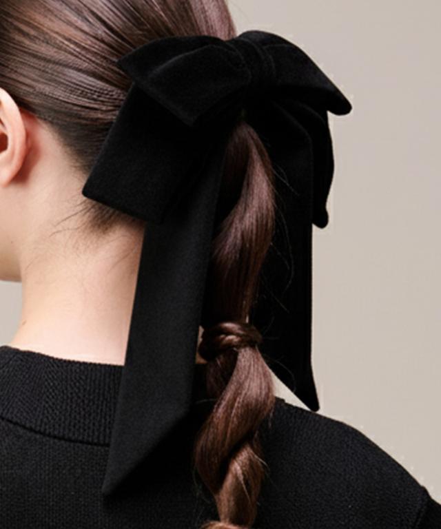 日本製別珍リボンヘアーゴム_smr26ss-ac16