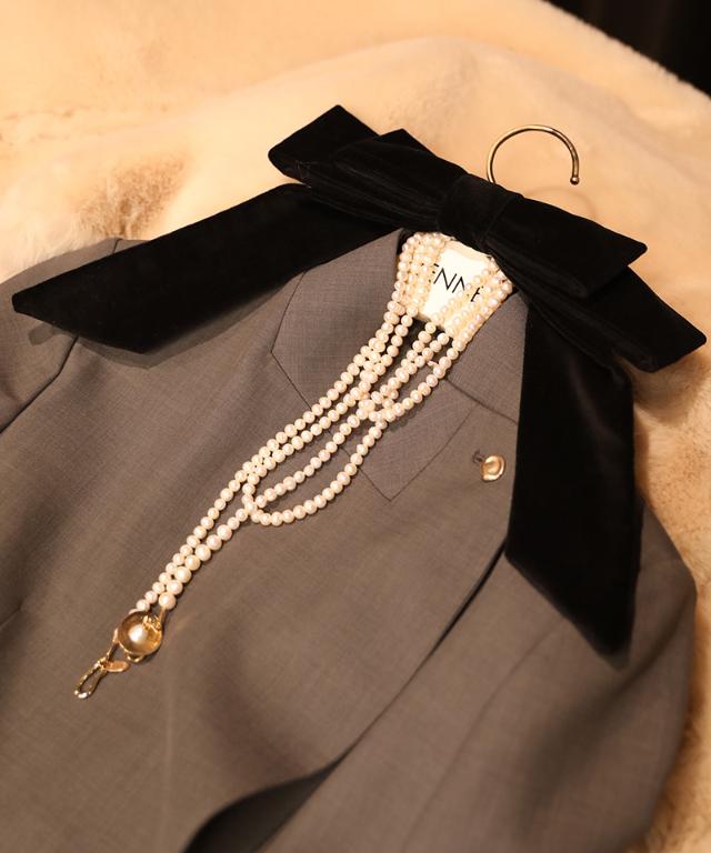 日本製別珍リボンヘアーゴム_smr26ss-ac16