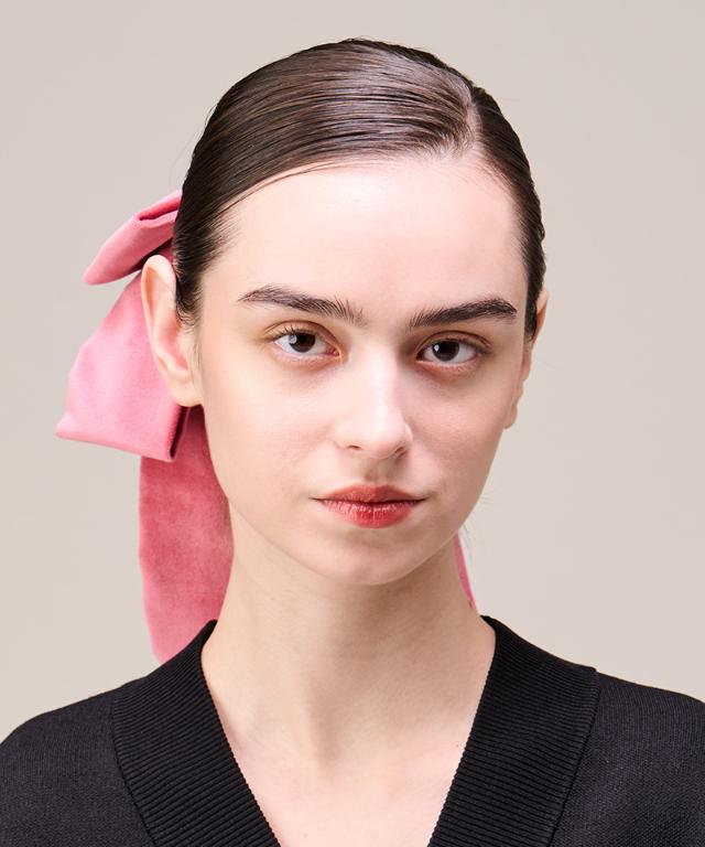 日本製別珍リボンヘアーゴム_smr26ss-ac16