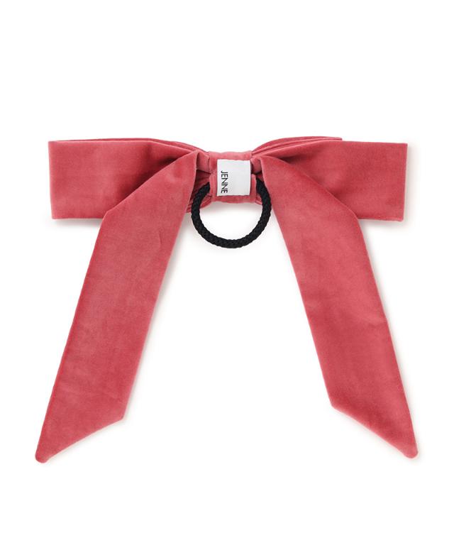 日本製別珍リボンヘアーゴム_smr26ss-ac16