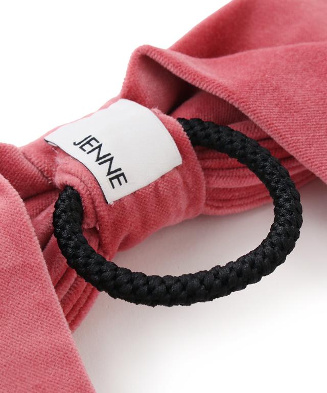 日本製別珍リボンヘアーゴム_smr26ss-ac16