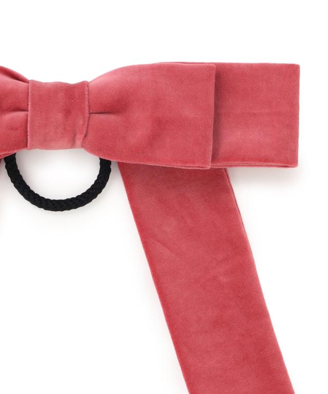 日本製別珍リボンヘアーゴム_smr26ss-ac16