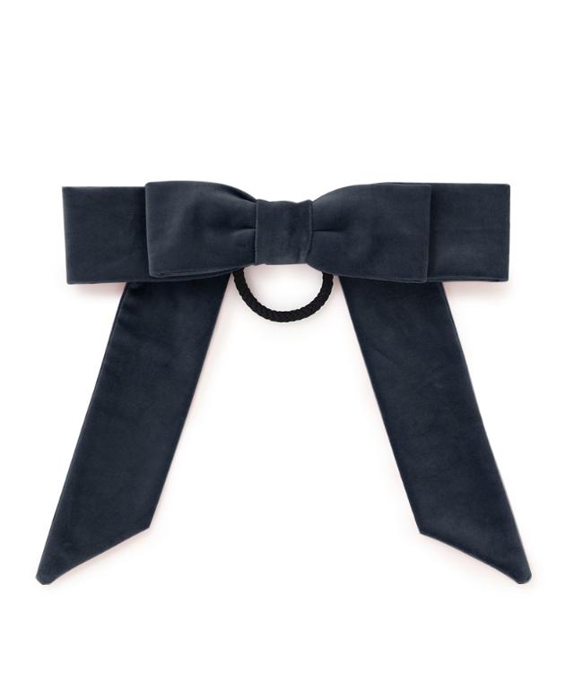 日本製別珍リボンヘアーゴム_smr26ss-ac16