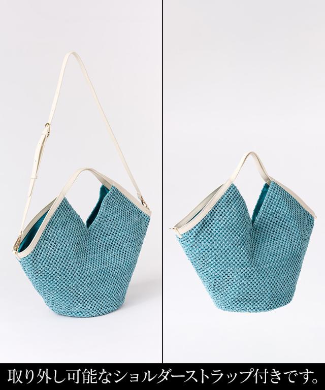 機能性イタリア素材サマーマルチメッシュバッグ（ショルダー付）_smr26ss-bag02