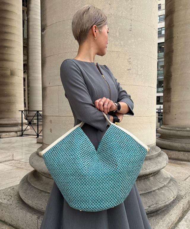 機能性イタリア素材サマーマルチメッシュバッグ（ショルダー付）_smr26ss-bag02