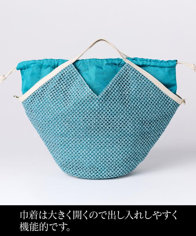 機能性イタリア素材サマーマルチメッシュバッグ（ショルダー付）_smr26ss-bag02