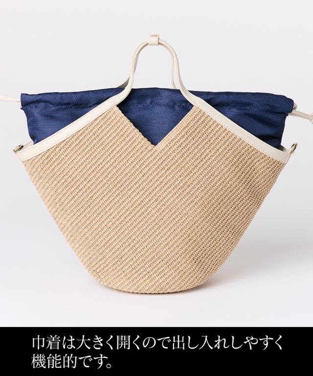 機能性イタリア素材サマーミディアムバッグ（ショルダー付）_smr26ss-bag03