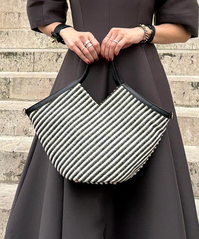 機能性イタリア素材サマーミディアムバッグ（ショルダー付）_smr26ss-bag03