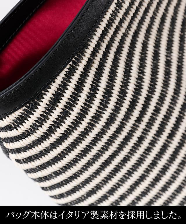 機能性イタリア素材サマーミディアムバッグ（ショルダー付）_smr26ss-bag03