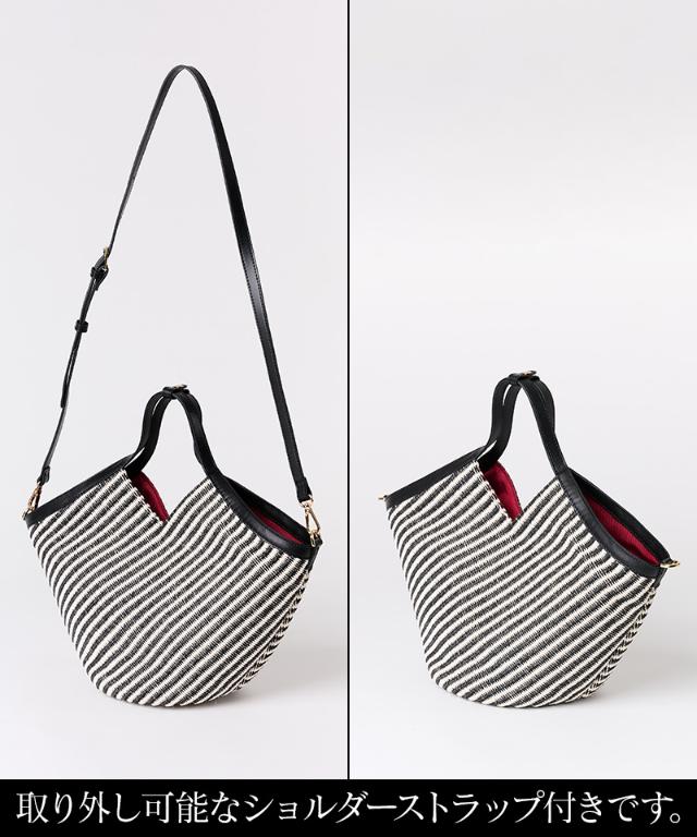機能性イタリア素材サマーミディアムバッグ（ショルダー付）_smr26ss-bag03