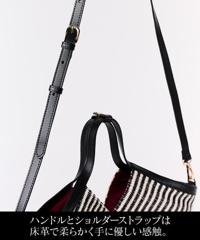 機能性イタリア素材サマーミディアムバッグ（ショルダー付）_smr26ss-bag03