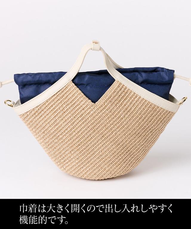 機能性イタリア素材サマーミニバッグ（ショルダー付）_smr26ss-bag05