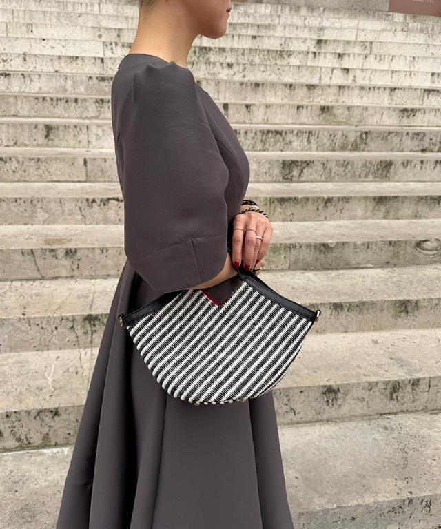 機能性イタリア素材サマーミニバッグ（ショルダー付）_smr26ss-bag05