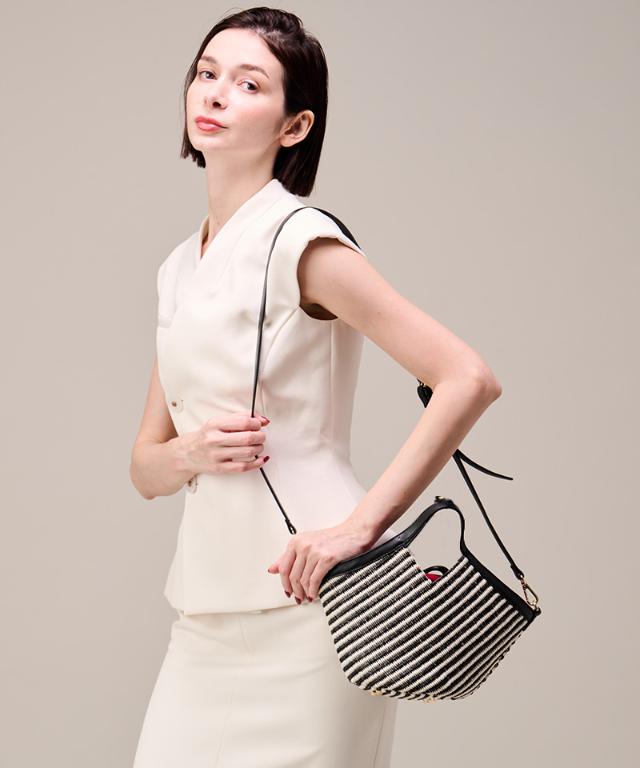 機能性イタリア素材サマーミニバッグ（ショルダー付）_smr26ss-bag05