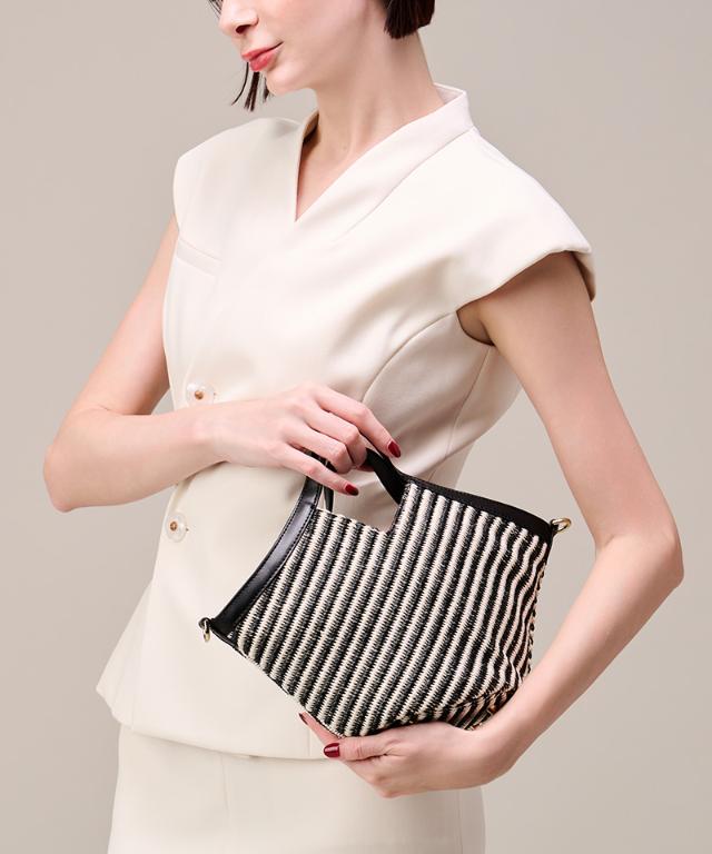 機能性イタリア素材サマーミニバッグ（ショルダー付）_smr26ss-bag05