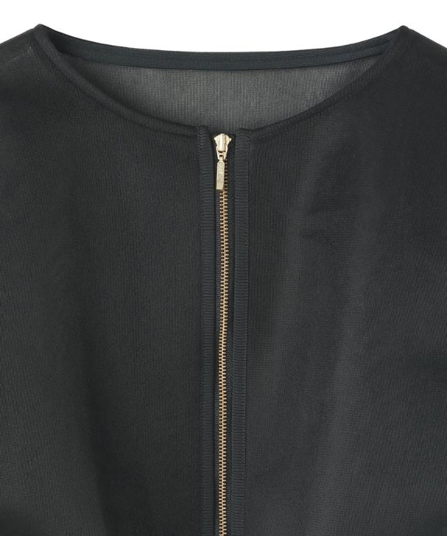 シアー立体ブルゾン（日本生地）_smr26ss-jk51