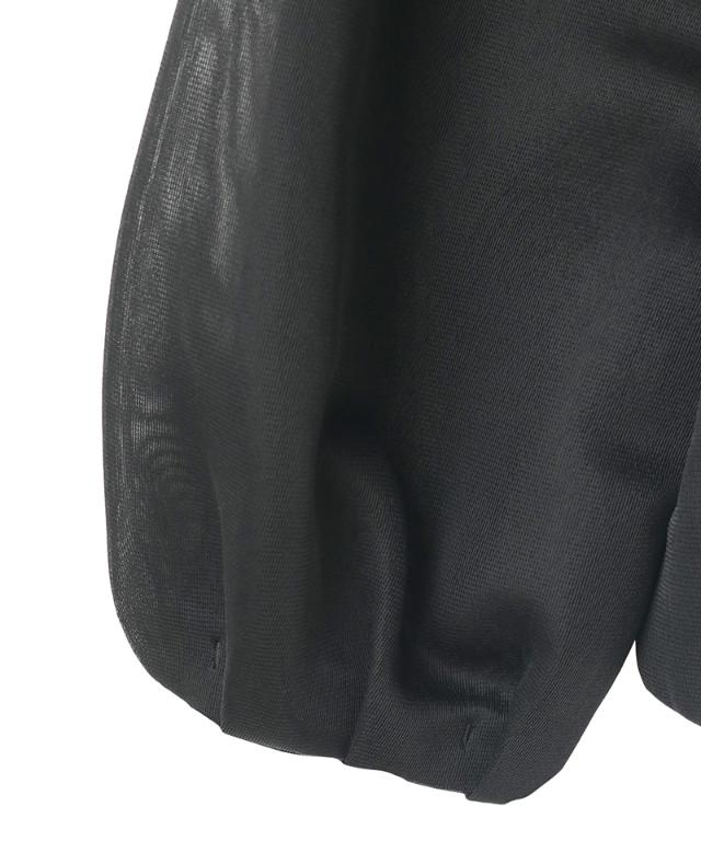 シアー立体ブルゾン（日本生地）_smr26ss-jk51