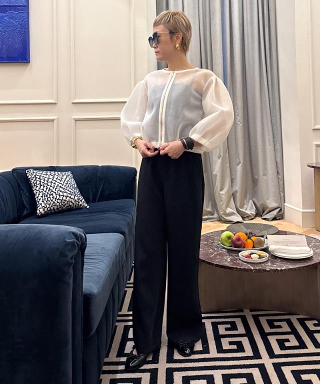 シアー立体ブルゾン（日本生地）_smr26ss-jk51