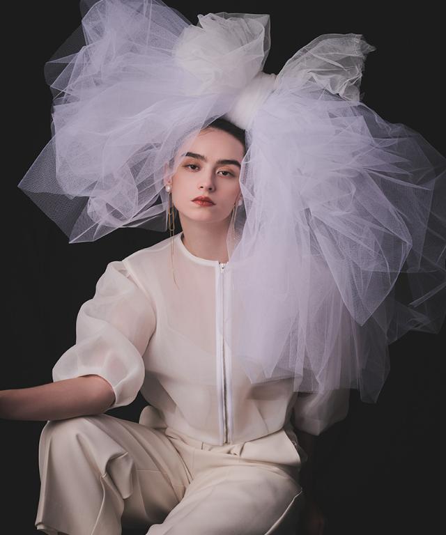 シアー立体ブルゾン（日本生地）_smr26ss-jk51