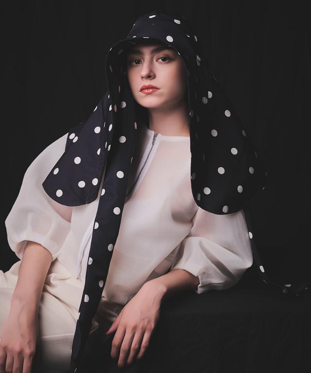 シアー立体ブルゾン（日本生地）_smr26ss-jk51