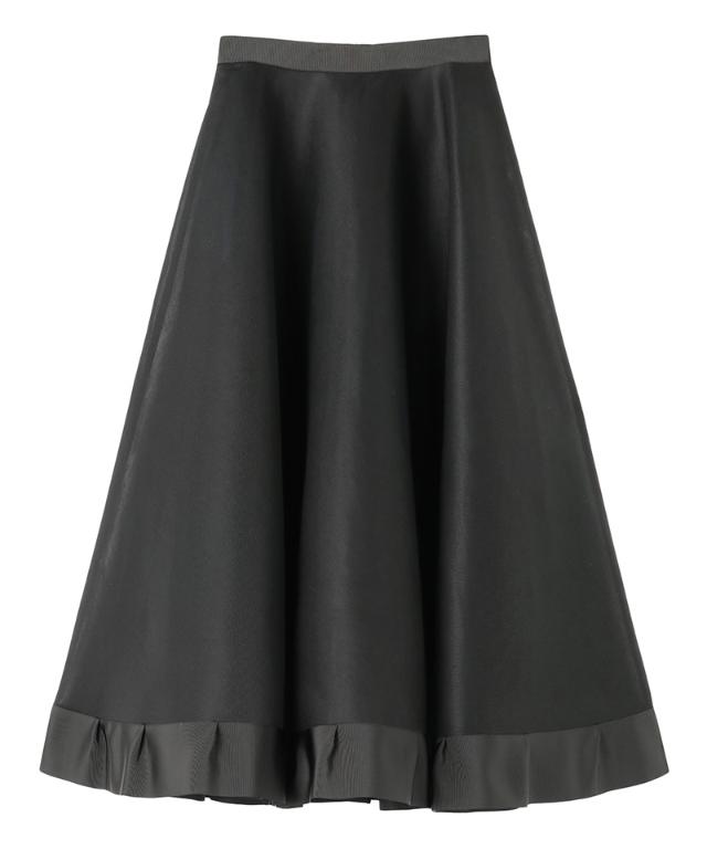 シアー立体スカート（日本生地）_smr26ss-sk52